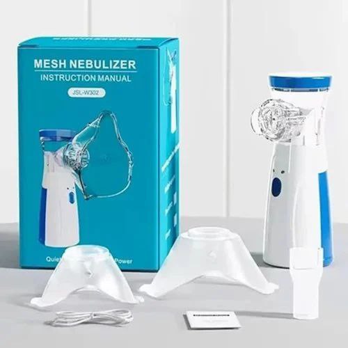 Portable Mesh Nebulizer for Adults & Kids – USB Rechargeable, Silent Mist Inhaler