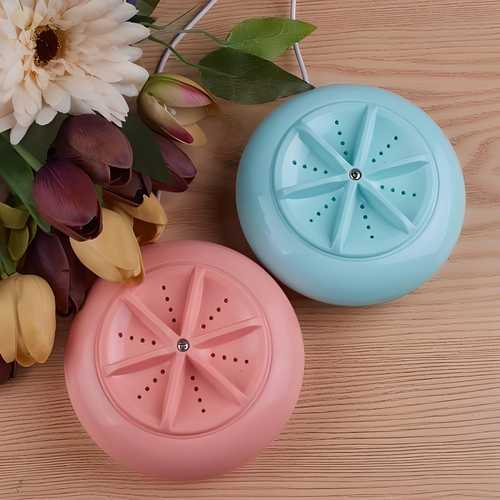 Portable Mini Washing Machine Ultrasonic Turbine Washer